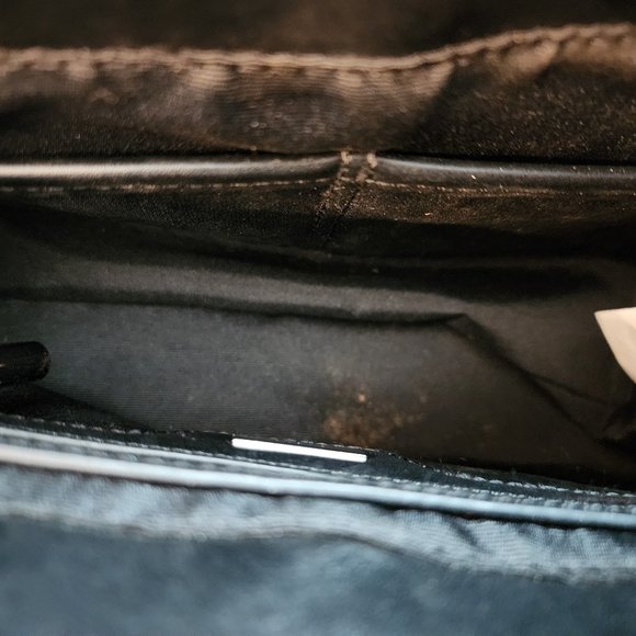 Pedro Dark Teal Green Mesh Pattern Shoulder Bag - Picture 10 of 11